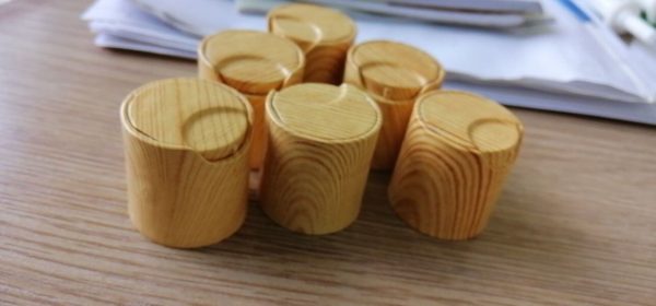 Plastic top caps for lotion and cream